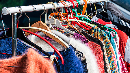 clothing, used, women, street fair, welfare, thrift store, donation, consumption, sale, recycling, second hand, fashion, female, charity, sweater, winter, rack, spring, closeup, display, flea market, garage sale, exchange, many, mix, recycle, reusing, social, bazaar, cheap, different