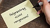 Bild mit einem PostIt, auf dem steht "Folgeantrag nicht vergessen!"