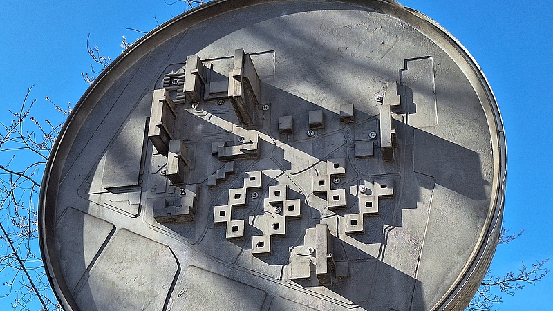 © Plessing/STWM Das Modell der Studentenstadt Freimann