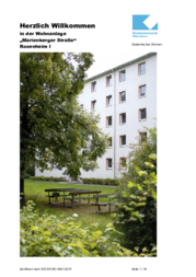 Stuwerk Absatzvorlagen Wohnheimsbroschuere